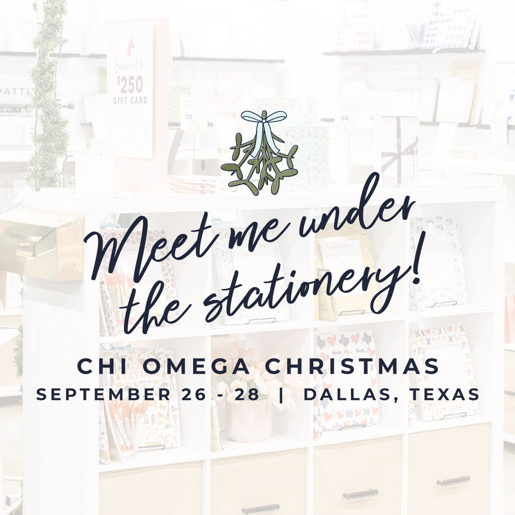 SEPTEMBER: Chi Omega Christmas Market in Dallas, Texas