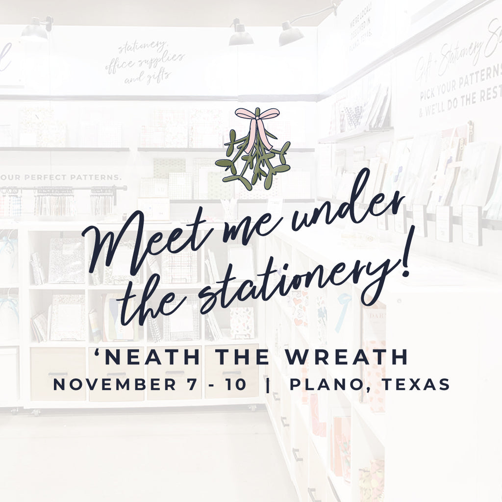 NOVEMBER: 'Neath the Wreath in Plano, Texas