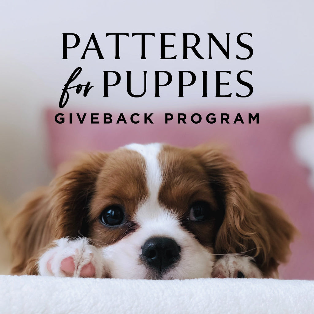 Our Giveback: Patterns for Puppies