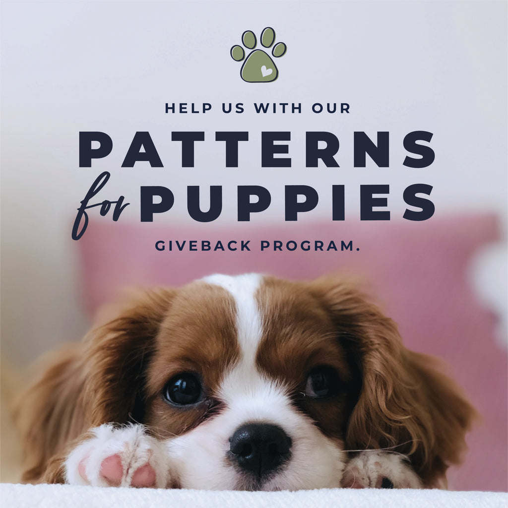 Our Giveback: Patterns for Puppies