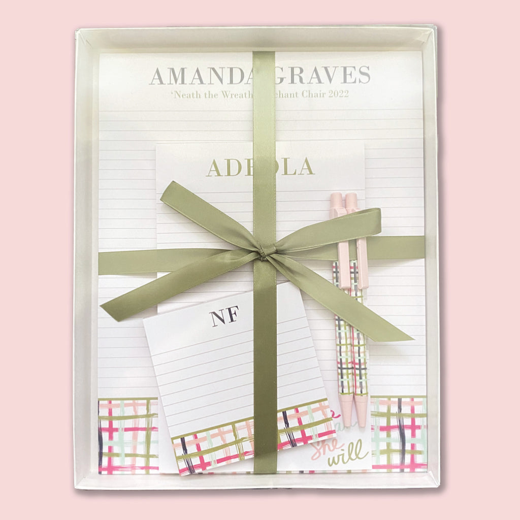 Notepad Gift Create Your Own Notepad Gift Box – Patterned Goods